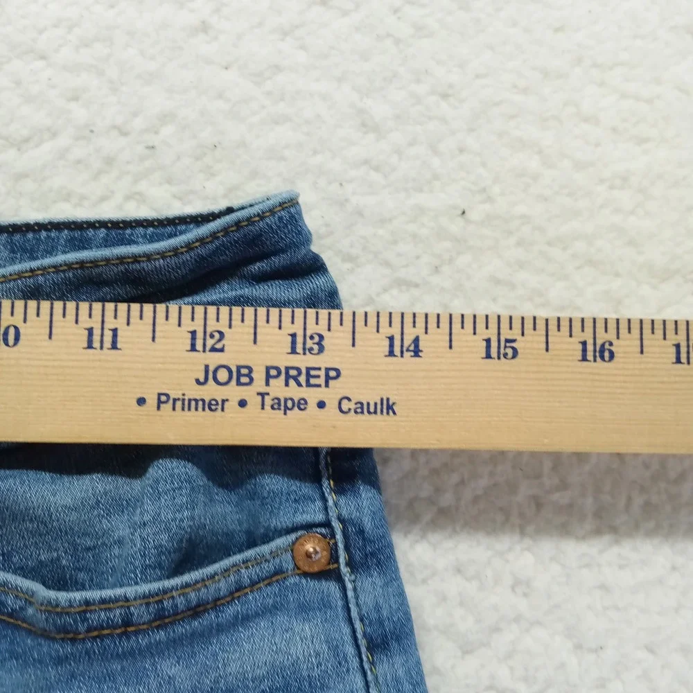 American‎ Eagle Skinny Jeans Medium Wash Blue Denim Size 26x28 Stretch Pants